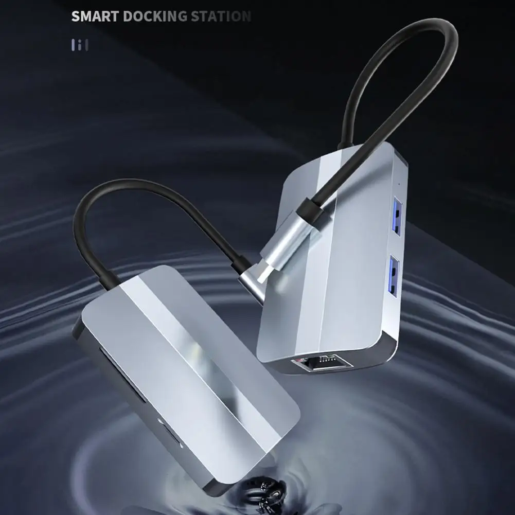 Кабельный концентратор практичный стабильный выход 5 в 1 USB3.0 USB 2,0 LAN RJ45 TF/SD-карта ПК Расширительная док-станция для офиса
Кабельный концентратор практичный стабильный выход 5 в 1 USB3.0 USB 2,0 LAN RJ45 TF/SD-карта ПК Расширительная док-станция для офиса