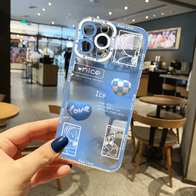 TFINE Gradient Love Heart suitable for ip 12 iPhone 13 Phone Case XS All-Inclusive 7/8 Pupil Transparent Xsmax Protective Case
TFINE Gradient Love Heart suitable for ip 12 iPhone 13 Phone Case XS All-Inclusive 7/8 Pupil Transparent Xsmax Protective Case