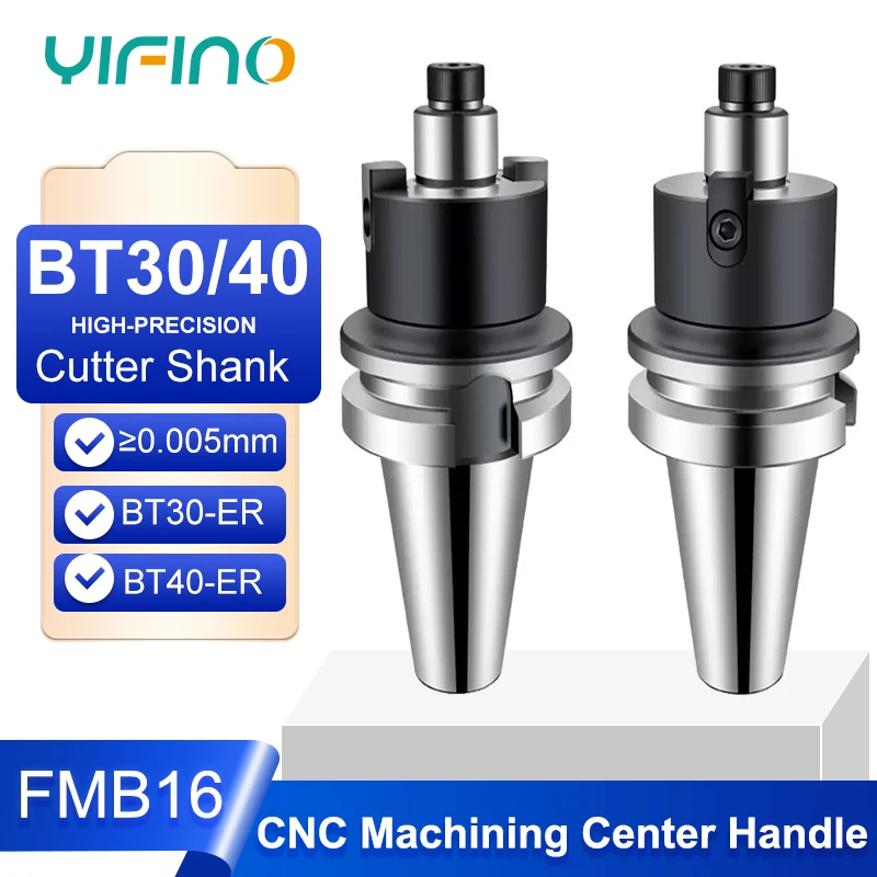 YIFINO BT30/BT40 FMB22/27/32/40 Face Milling Cutter Shank CNC Machining Center Tool Handle 45L/60L/100L/150L/200L Knife Handle
YIFINO BT30/BT40 FMB22/27/32/40 Face Milling Cutter Shank CNC Machining Center Tool Handle 45L/60L/100L/150L/200L Knife Handle