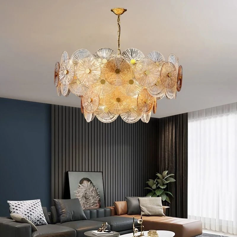 Modern Stainless Steel Glass Chandelier Round G9 LED Pendant Lamp For Dining Bedroom Foyer Lustre Indoor Hanging Lights Fixtures 
Modern Stainless Steel Glass Chandelier Round G9 LED Pendant Lamp For Dining Bedroom Foyer Lustre Indoor Hanging Lights Fixtures