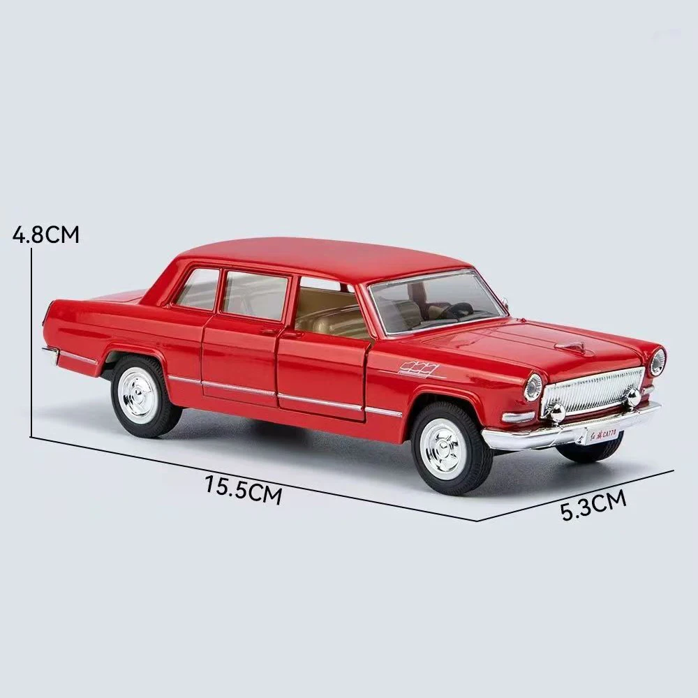 Diecast 1/32 Scale Red Flag CA770 Light Sound Door Body Pull Back N Return Alloy Car Model Decoration Collection Toy Gift
Diecast 1/32 Scale Red Flag CA770 Light Sound Door Body Pull Back N Return Alloy Car Model Decoration Collection Toy Gift