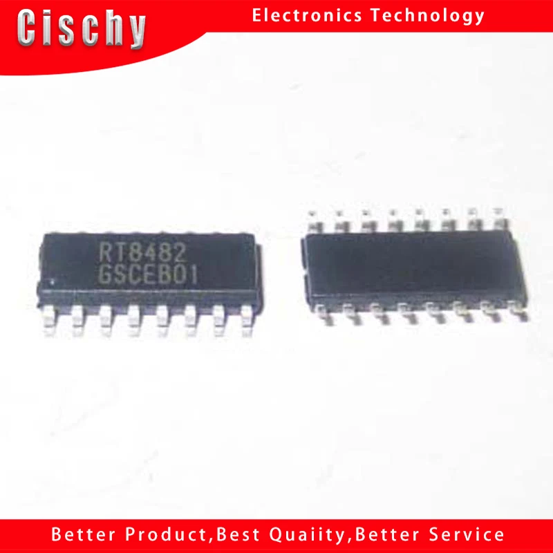 1 шт./лот RT8482GS RT8482 лапками углублением SOP-18 в наличии на складе 
1 шт./лот RT8482GS RT8482 лапками углублением SOP-18 в наличии на складе