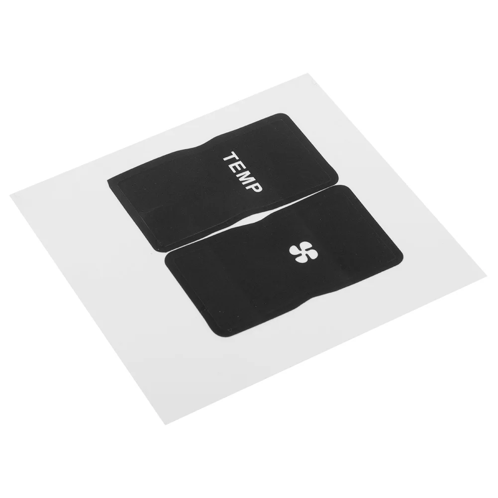 Brand NEW Repair Sticker Sticker Set Black Control Switch Button Direct Replacement High Grade Vinyl A/C Climate
Brand NEW Repair Sticker Sticker Set Black Control Switch Button Direct Replacement High Grade Vinyl A/C Climate