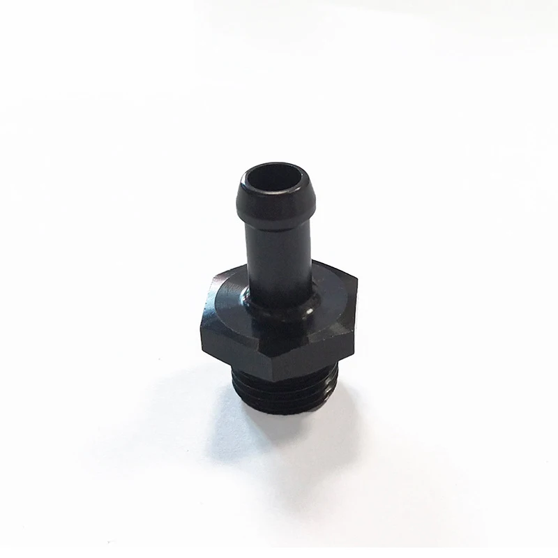 Black Aluminum AN6 ORB 5/16 Hose Barb Connector for Fuel Pump Fuel Pressure Connector Fitting
Black Aluminum AN6 ORB 5/16 Hose Barb Connector for Fuel Pump Fuel Pressure Connector Fitting