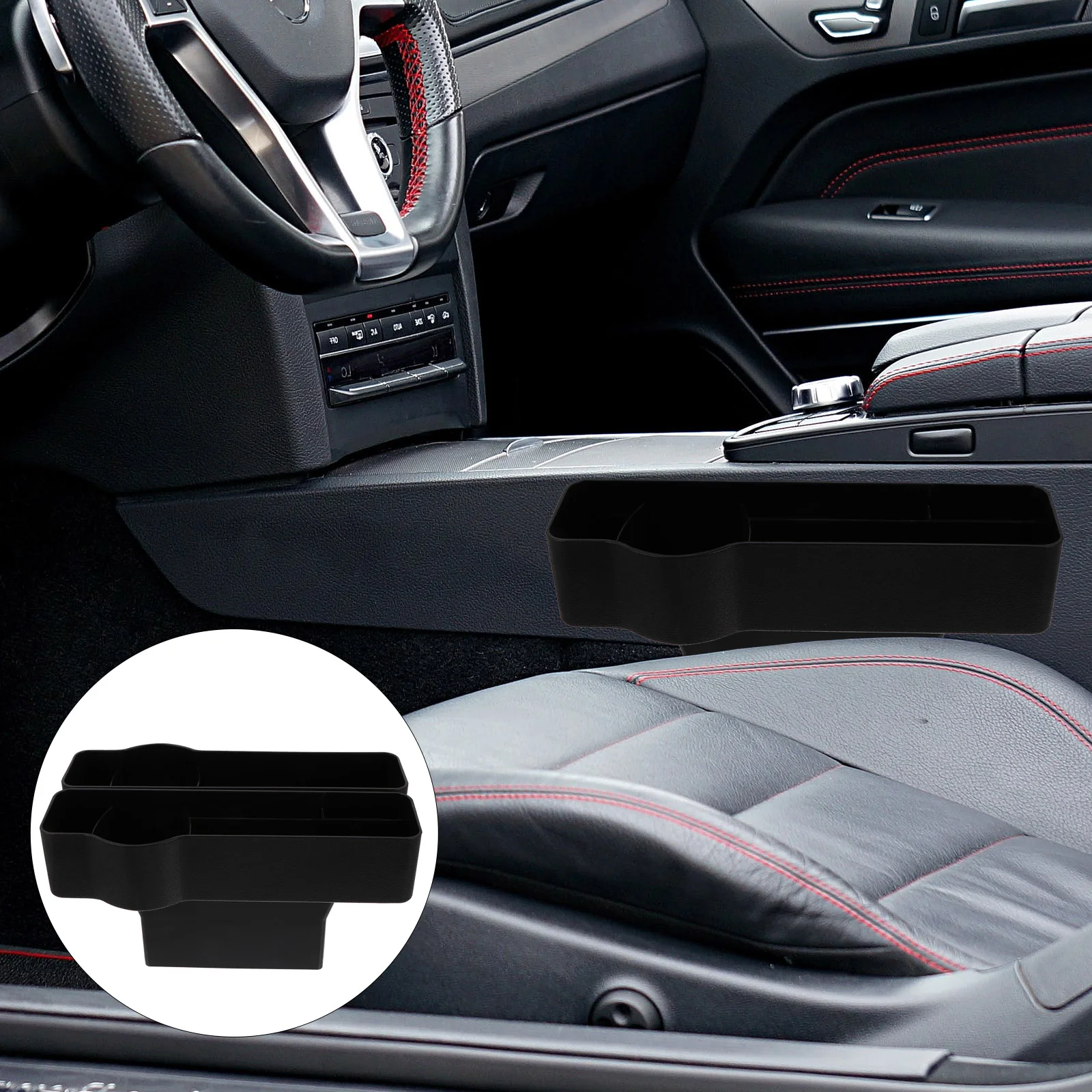 2 Pcs Storage Box Car Seat Gap Pouch Universal Organizer Container Abs Bag Case Accessories Phone Purse Sundries
2 Pcs Storage Box Car Seat Gap Pouch Universal Organizer Container Abs Bag Case Accessories Phone Purse Sundries