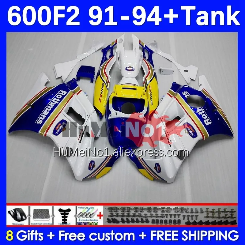 Body +Tank For HONDA CBR600 F2 FS CBR600FS 1No.10 Blue stock CBR600F2 CBR 600F2 600 F2 1991 1992 1993 1994 91 92 93 94 Fairing
Body +Tank For HONDA CBR600 F2 FS CBR600FS 1No.10 Blue stock CBR600F2 CBR 600F2 600 F2 1991 1992 1993 1994 91 92 93 94 Fairing