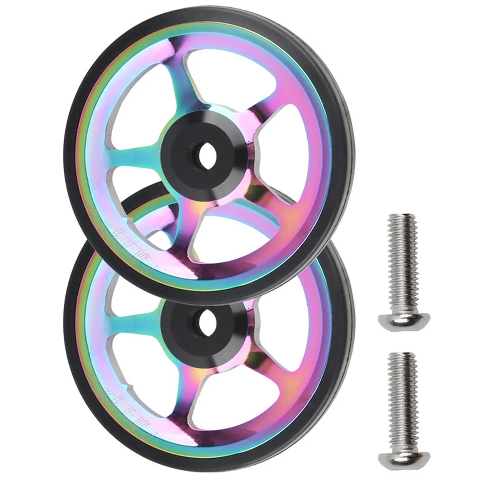 60mm Easy Wheel Forbrompton Folding Bike Aluminum Alloy Easy Wheel Bicycle Stable Rear Cycling Modified Parts
60mm Easy Wheel Forbrompton Folding Bike Aluminum Alloy Easy Wheel Bicycle Stable Rear Cycling Modified Parts
