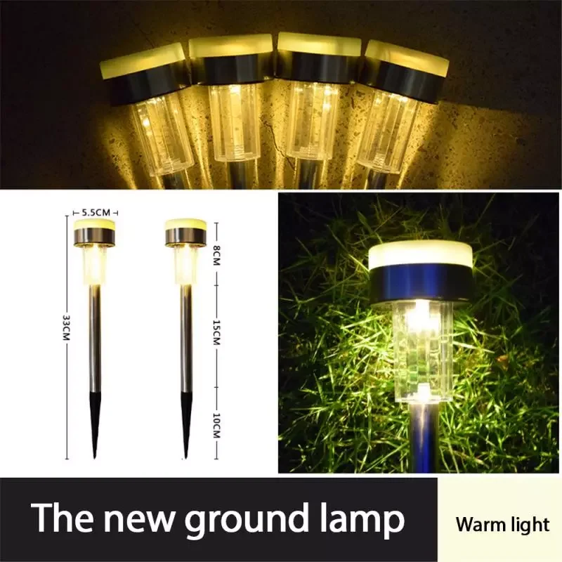 NEW IN 10Pcs Solar Lawn Lamp Waterproof Night Light Garden Light Stainless Steel Ground Lamp Landscape Lights for Yard Lawn Path
NEW IN 10Pcs Solar Lawn Lamp Waterproof Night Light Garden Light Stainless Steel Ground Lamp Landscape Lights for Yard Lawn Path