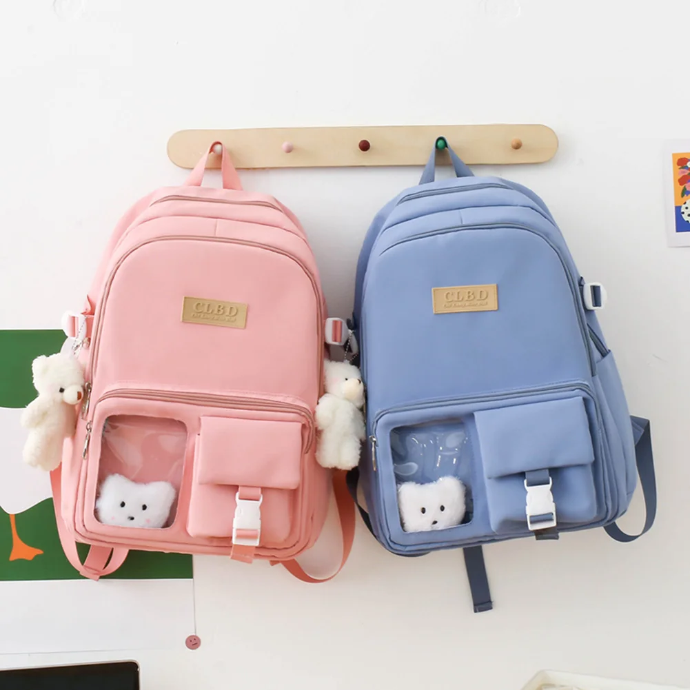 Casual Bookbag Multi-pocket Preppy Style Harajuku Teenage Mochila Knapsack Student Backpacks Waterproof Travel Bag
Casual Bookbag Multi-pocket Preppy Style Harajuku Teenage Mochila Knapsack Student Backpacks Waterproof Travel Bag