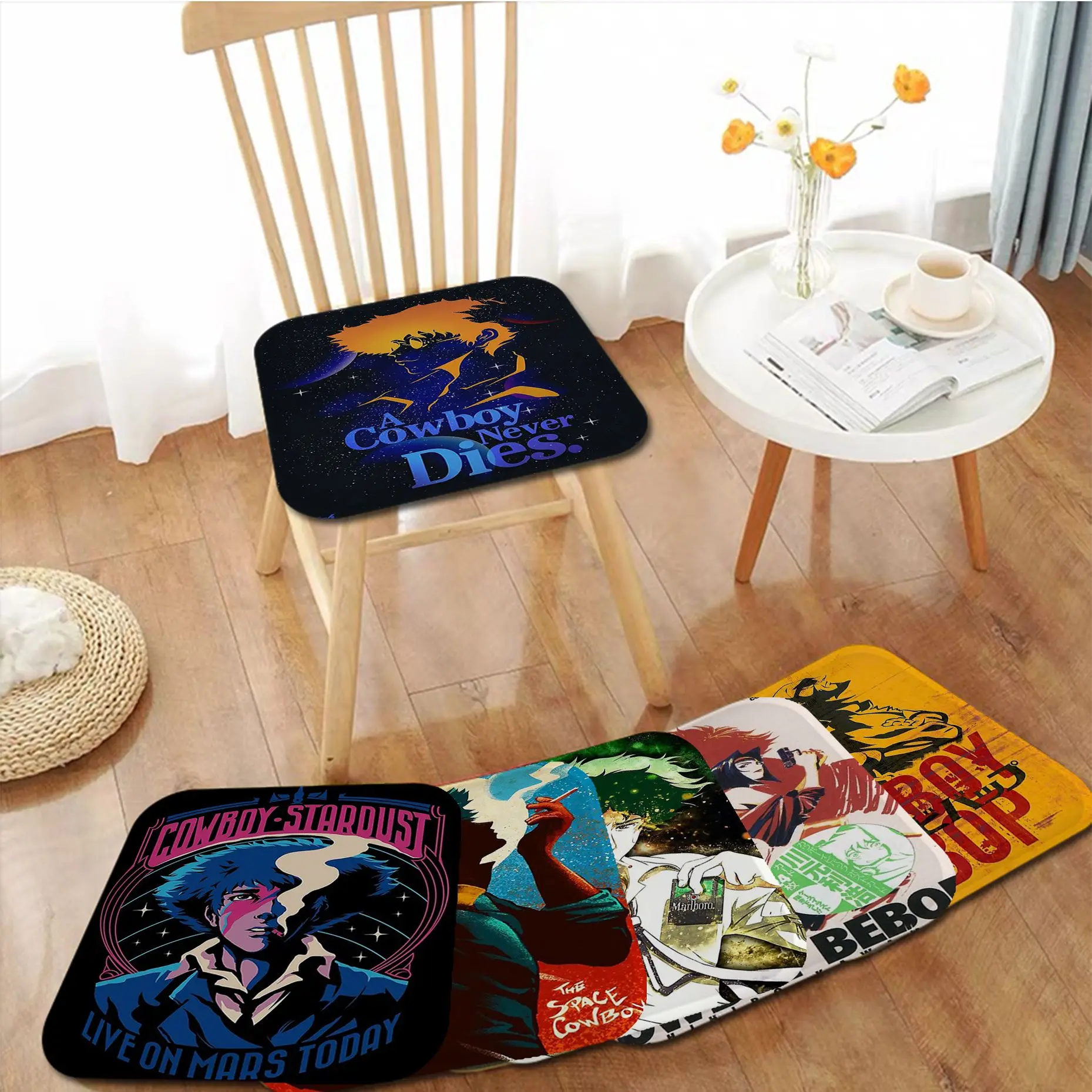 Cowboy Bebop Round Seat Pad Household Cushion Soft Plush Chair Mat Winter Office Bar Seat Mat
Cowboy Bebop Round Seat Pad Household Cushion Soft Plush Chair Mat Winter Office Bar Seat Mat