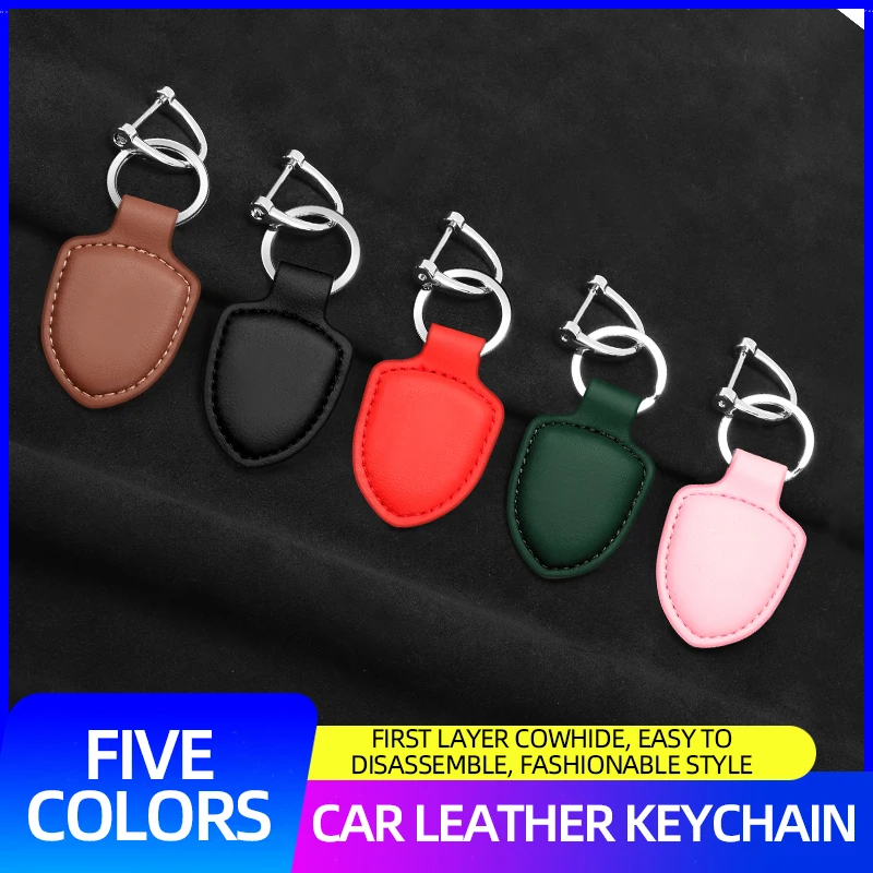 Car Leather KeyChain Decoration Men Women Fashion Business Gift Comfortable Auto Accessories For All Car
Car Leather KeyChain Decoration Men Women Fashion Business Gift Comfortable Auto Accessories For All Car