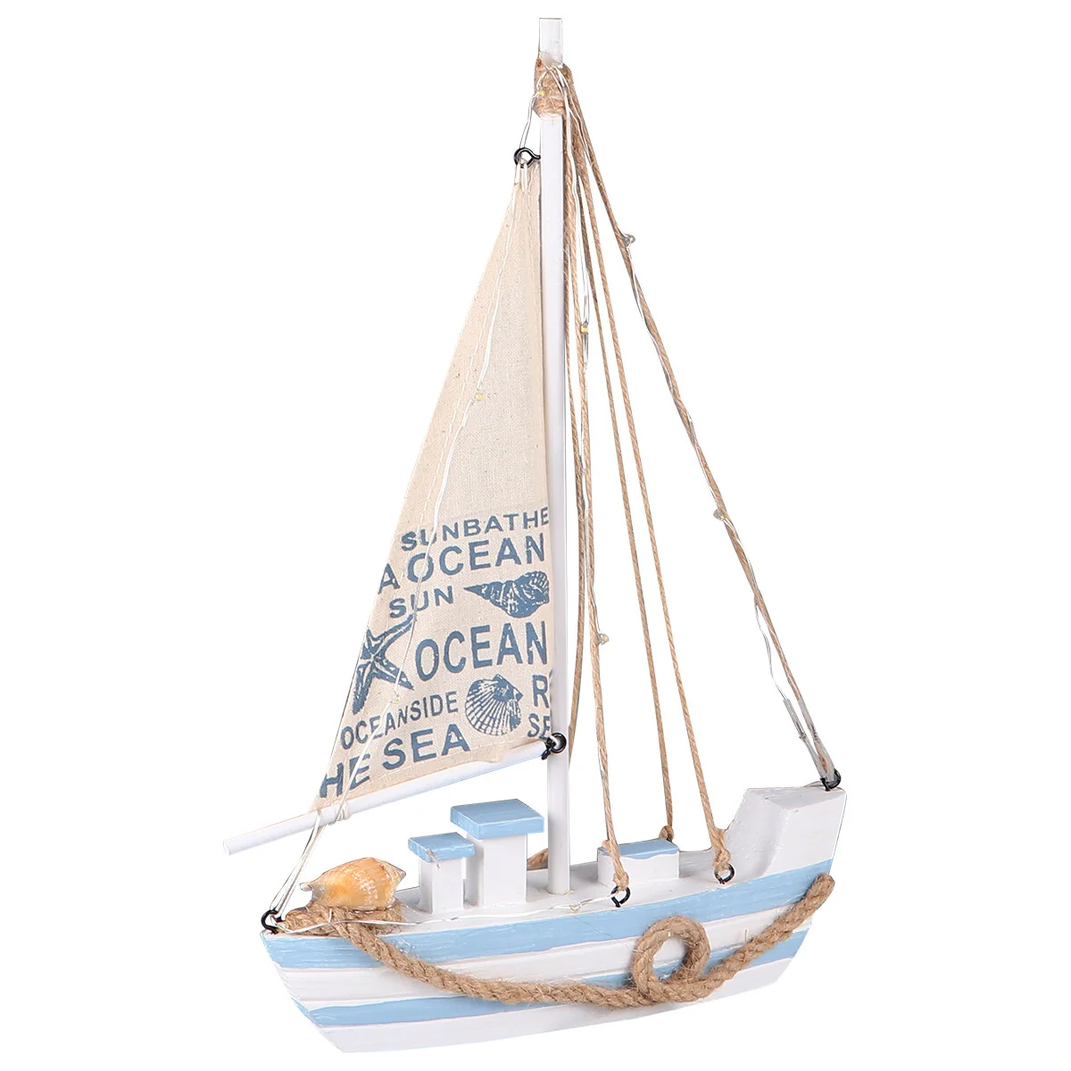 Wooden Sailboat Craft Home Office Decor Model Ship Adornment Pine Ornament Seaside
Wooden Sailboat Craft Home Office Decor Model Ship Adornment Pine Ornament Seaside