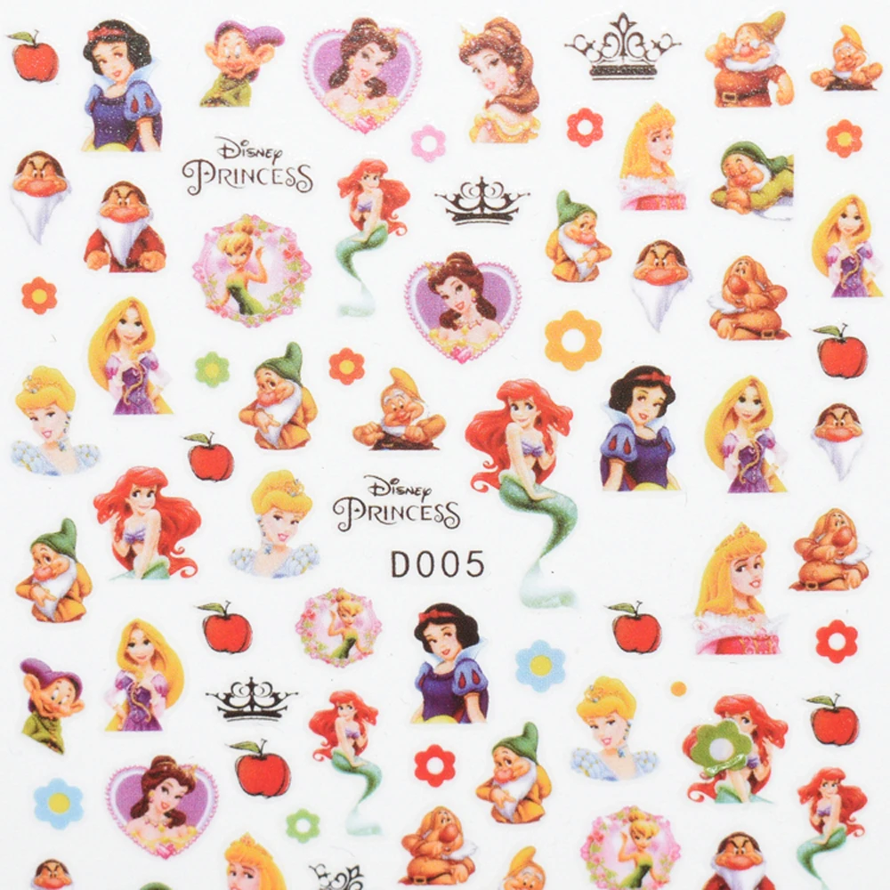 1PCS DIY Mermaid Nail Art Sticker 3D Cartoon Character Self Adhesive Nail Slider Disney Snow White Nail Art Decoration Decal
1PCS DIY Mermaid Nail Art Sticker 3D Cartoon Character Self Adhesive Nail Slider Disney Snow White Nail Art Decoration Decal