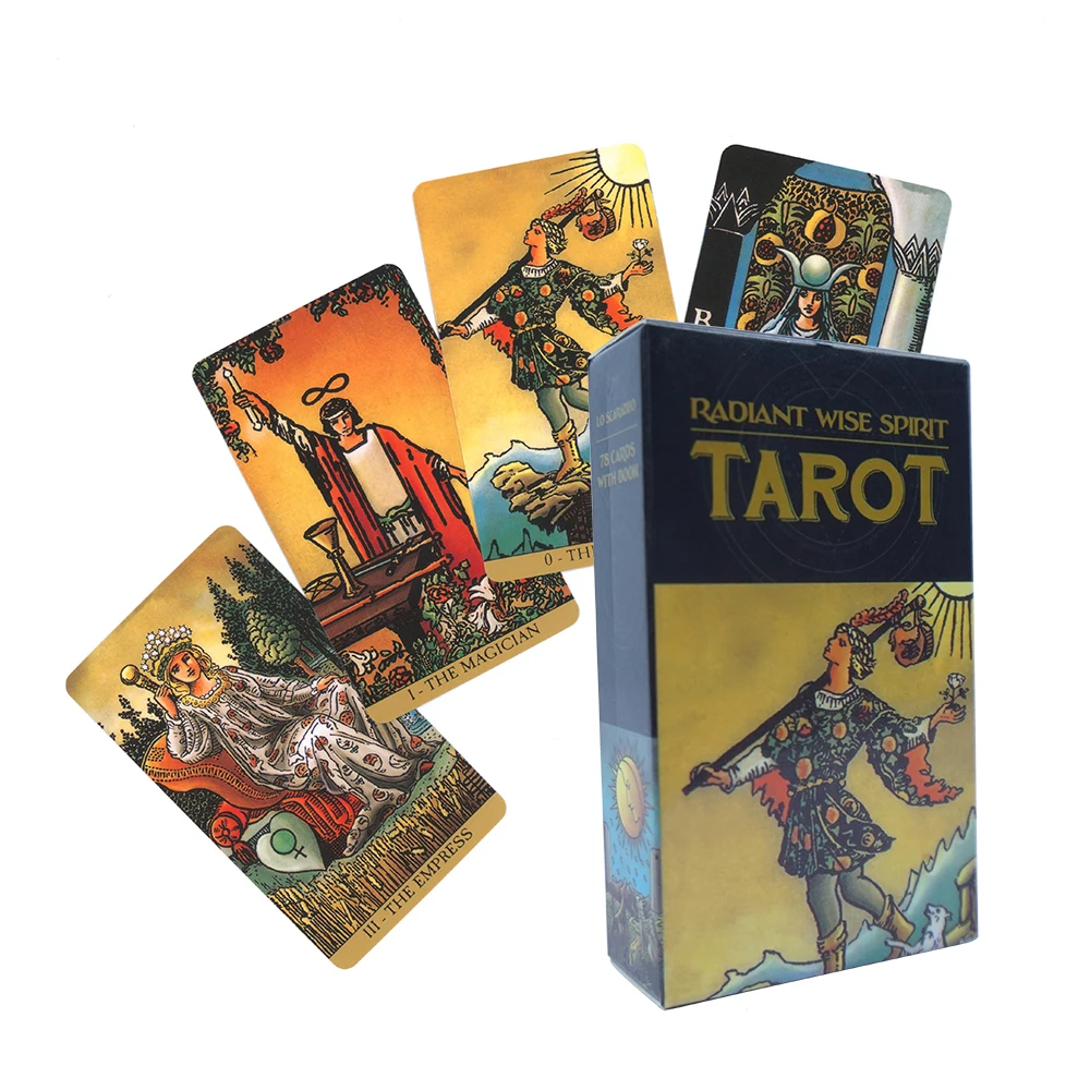 Wise Tarot Deck Playmat Card Game Guide Version Party Games Tarrot Cards Predictions Mysterious Runes for Fortunetelling Fate
Wise Tarot Deck Playmat Card Game Guide Version Party Games Tarrot Cards Predictions Mysterious Runes for Fortunetelling Fate