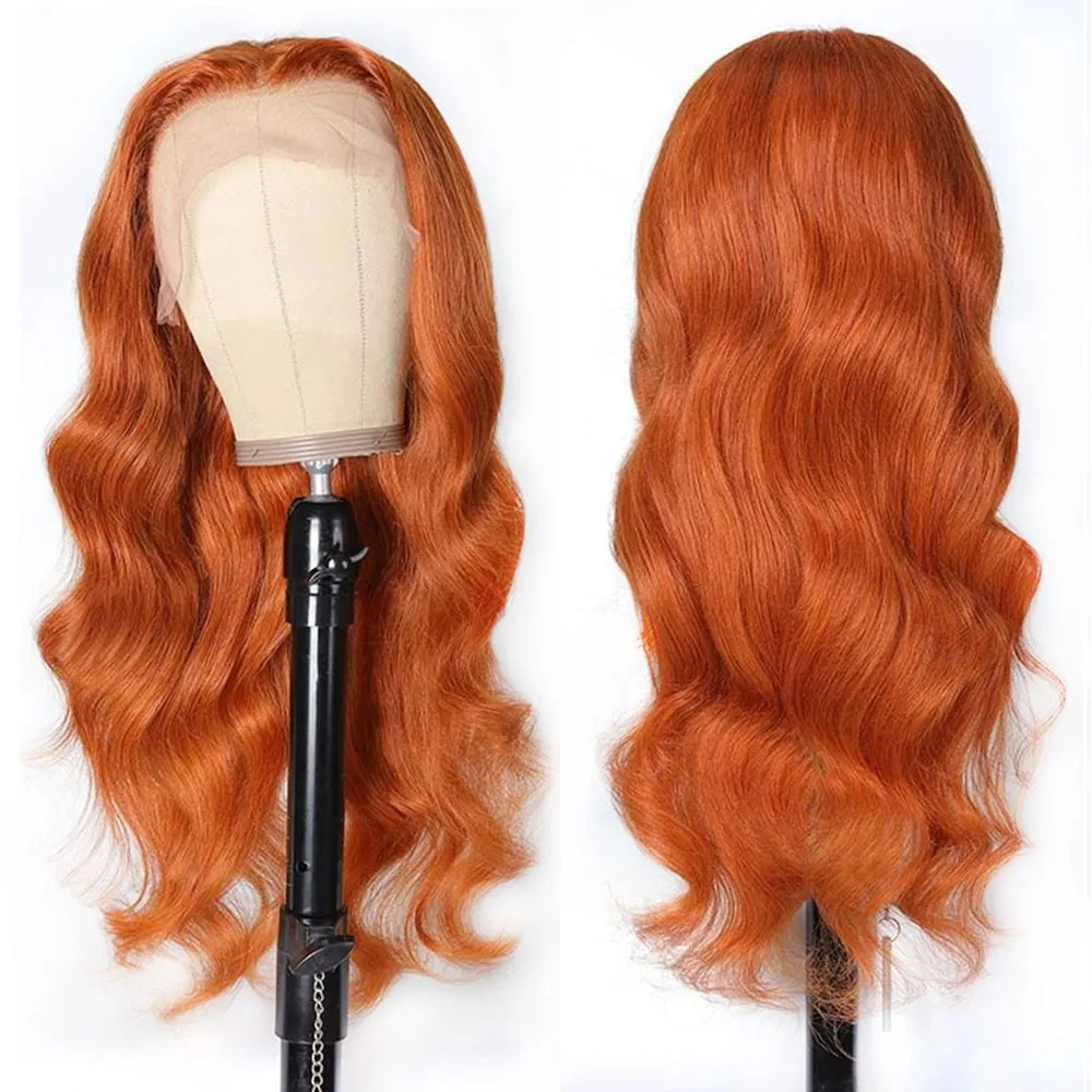 Ginger Orange Lace Wig Body Wave Synthetic Wigs For Black Women Glueless Orange Middle Part Lace Wig Pre Plucked With Baby Hair
Ginger Orange Lace Wig Body Wave Synthetic Wigs For Black Women Glueless Orange Middle Part Lace Wig Pre Plucked With Baby Hair