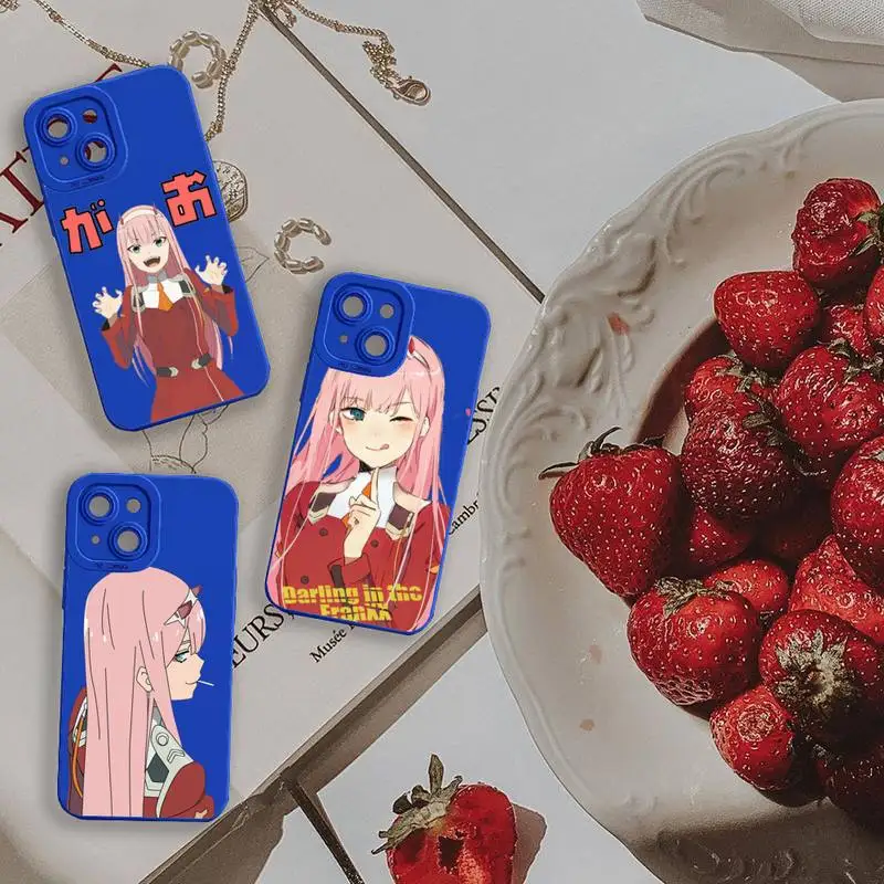 Zero Two Darling in the FranXX Anime Phone Case For iPhone 13 12 11 Pro MAX Mini X XS XR 7 8 Plus Liquid Silicone Klein Blue
Zero Two Darling in the FranXX Anime Phone Case For iPhone 13 12 11 Pro MAX Mini X XS XR 7 8 Plus Liquid Silicone Klein Blue