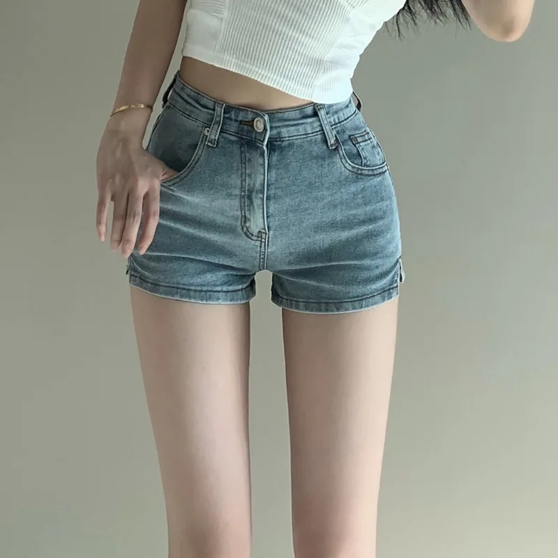 Europe And The United States Show Leg Long Denim Short Shorts Female Spring And Summer Spice Girls Tight Height Waist Small Man
Europe And The United States Show Leg Long Denim Short Shorts Female Spring And Summer Spice Girls Tight Height Waist Small Man