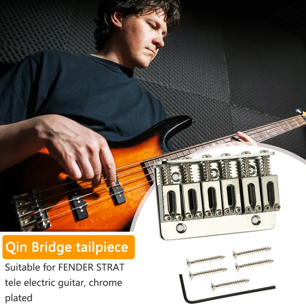 Седельная заглушка 6 струн аксессуары для электрогитары 65 мм фиксированный твердый хвостовой мост с винтами запасные части для ST TL
Седельная заглушка 6 струн аксессуары для электрогитары 65 мм фиксированный твердый хвостовой мост с винтами запасные части для ST TL