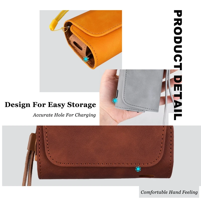 Чехол-книжка для Iqos 3,0 Duo, кожаный защитный чехол-бумажник для хранения аксессуаров Iqos 3 
Чехол-книжка для Iqos 3,0 Duo, кожаный защитный чехол-бумажник для хранения аксессуаров Iqos 3