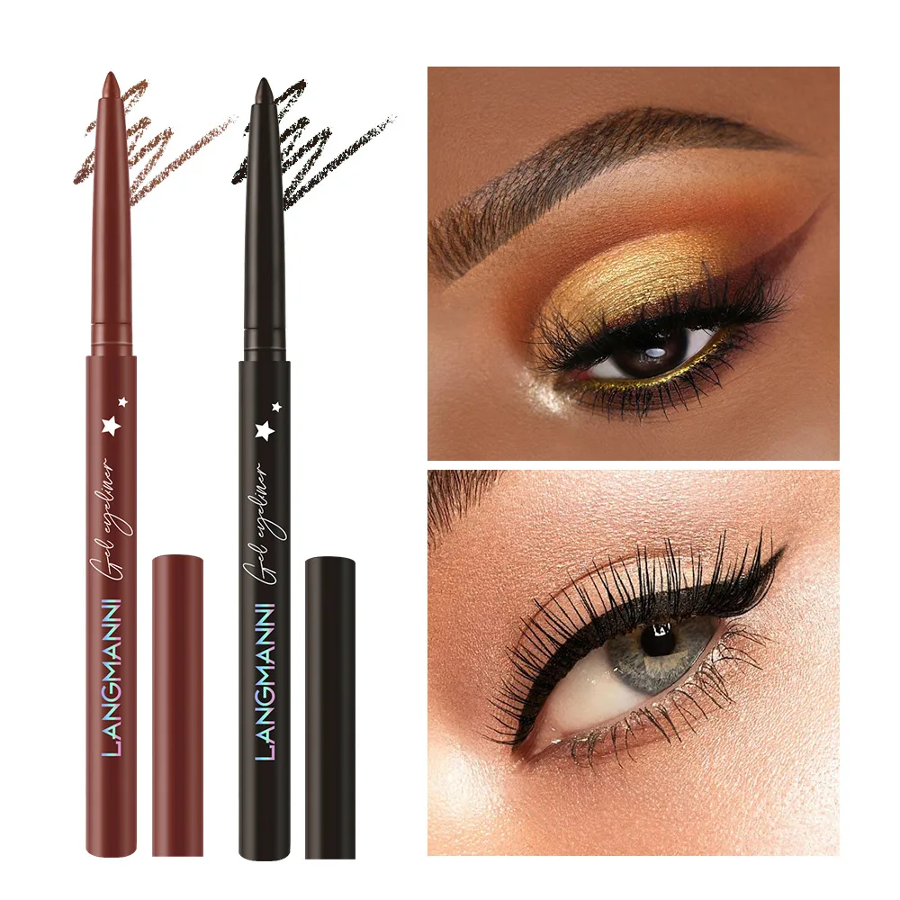 Black Brown Smooth Eyeliner Pen Waterproof Fast Dry Eye Liner Pencil Long Lasting Not Blooming Eyeliner Makeup Tools Cosmetic 
Black Brown Smooth Eyeliner Pen Waterproof Fast Dry Eye Liner Pencil Long Lasting Not Blooming Eyeliner Makeup Tools Cosmetic