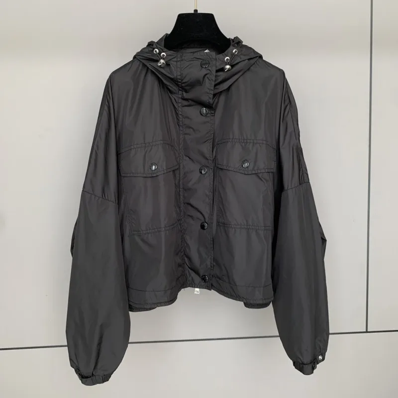 summer lady Short money hooded Sun protection clothing Y2K Single row button Casual jacket Loose type Uv protection Quick drying
summer lady Short money hooded Sun protection clothing Y2K Single row button Casual jacket Loose type Uv protection Quick drying