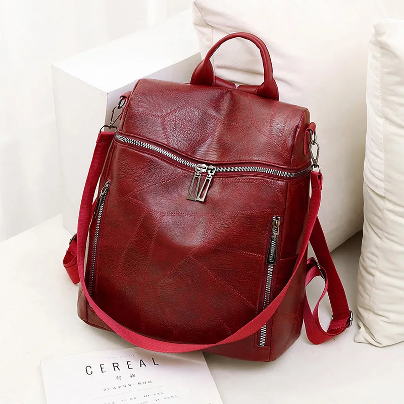 New Fashion Trend Large Back Backpack Designer Handbags For Women Ladies Soft Leather Casual Bucket Vintage Travel Shoulder Bags
New Fashion Trend Large Back Backpack Designer Handbags For Women Ladies Soft Leather Casual Bucket Vintage Travel Shoulder Bags