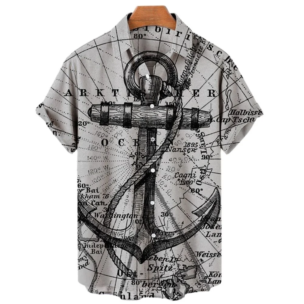 2022 men's fashion short hawaiian short sleeve fast drying shirts plus size M-5XL casual summer anchor printed beach shirts
2022 men's fashion short hawaiian short sleeve fast drying shirts plus size M-5XL casual summer anchor printed beach shirts