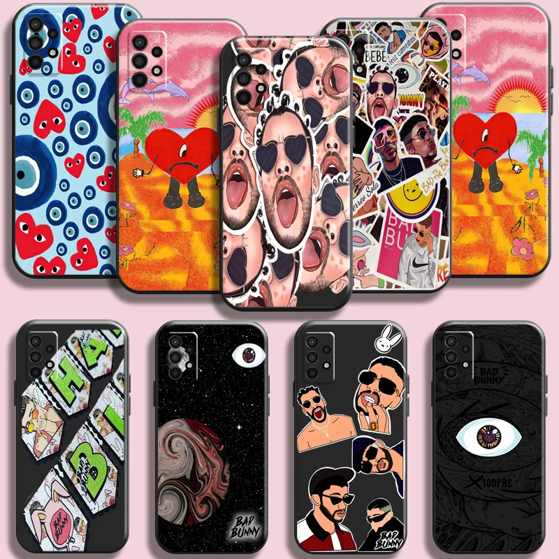 

Yo Perreo Sola Bad Bunny Maluma For Samsung Galaxy A01 A02 A02S A03S A10 A11 A12 A20S A21s A22 5G Phone Case Black Coque Soft