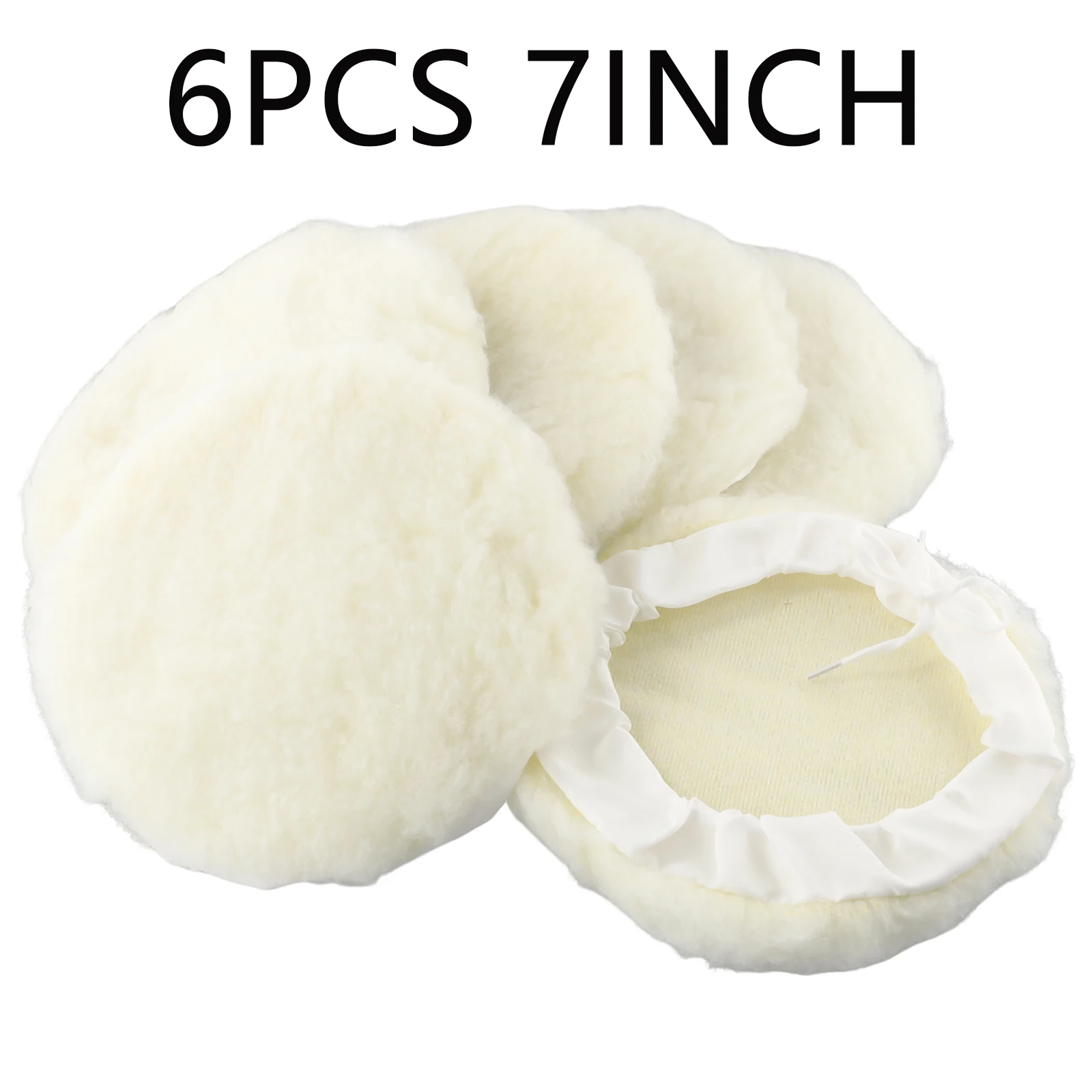 6Pcs 7 Inch Wool Bonnet Buffing Wheel Buffer Polishing Pad 180mm Car Hood Polisher Pad For Electric Polishing Machine
6Pcs 7 Inch Wool Bonnet Buffing Wheel Buffer Polishing Pad 180mm Car Hood Polisher Pad For Electric Polishing Machine