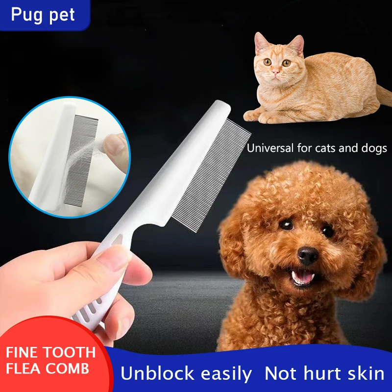 Cat Dog Face Comb Mouth Hair Comb Pet Row Dense Tooth Portable Comb Lice Flea Steel Comb Finishing Scraping Clean Face Tools
Cat Dog Face Comb Mouth Hair Comb Pet Row Dense Tooth Portable Comb Lice Flea Steel Comb Finishing Scraping Clean Face Tools