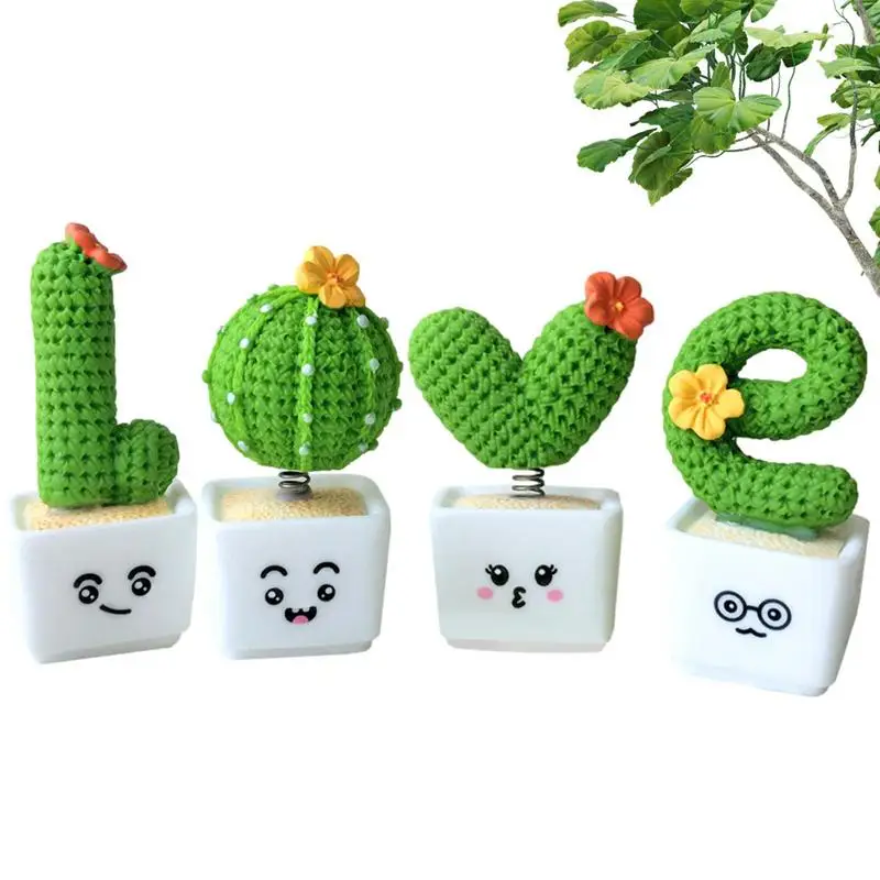 Мини-фигурки кактусов, 4 шт., кактус, цветок, горшок, растение, милый кактус, зеленый, офисные гаджеты для снятия усталости глаз, милый подарок для 
Мини-фигурки кактусов, 4 шт., кактус, цветок, горшок, растение, милый кактус, зеленый, офисные гаджеты для снятия усталости глаз, милый подарок для