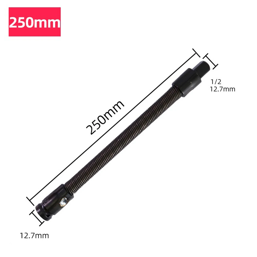 250/350mm Flexible Shaft Extension Rod 1/2'' Electric Wrench Drive Extender Torque Socket Ratchet Wrench
250/350mm Flexible Shaft Extension Rod 1/2'' Electric Wrench Drive Extender Torque Socket Ratchet Wrench
