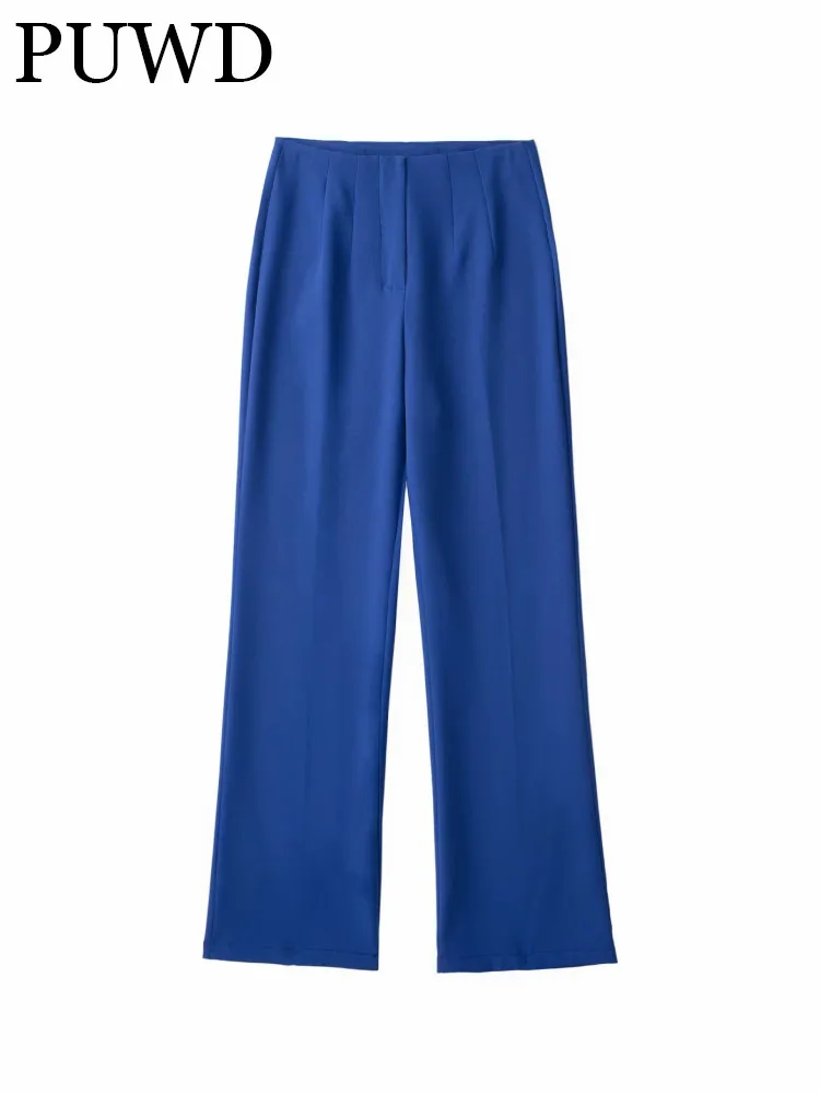 PUWD Women Embroidered Long Gown Blue Sweet Dignified Elegant Leisure Loose Holiday Comfortable 2022 Summer Female Trousers
PUWD Women Embroidered Long Gown Blue Sweet Dignified Elegant Leisure Loose Holiday Comfortable 2022 Summer Female Trousers