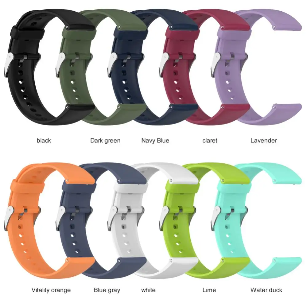 Wrist Strap Watch Strap Smart Accessories Sweat-proof Silicone Strap Waterproof Watchband Correa Thickened Sport Bracelet Unisex
Wrist Strap Watch Strap Smart Accessories Sweat-proof Silicone Strap Waterproof Watchband Correa Thickened Sport Bracelet Unisex