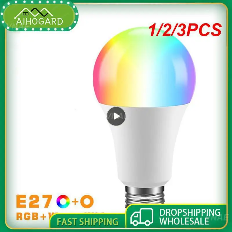 1/2/3PCS Wifi Rgb+ White Light Bulb Matter Control Home App Remote Control E27 New Smart Bulb Wifi Smart Bulb Voice Control 9w
1/2/3PCS Wifi Rgb+ White Light Bulb Matter Control Home App Remote Control E27 New Smart Bulb Wifi Smart Bulb Voice Control 9w