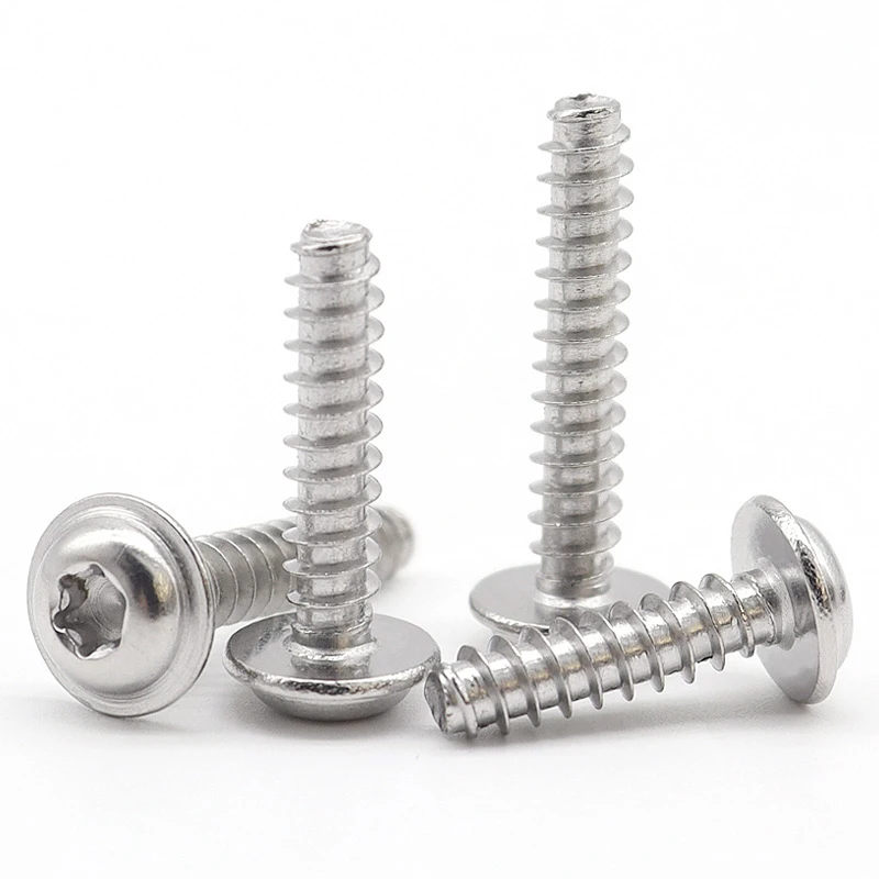 Torx саморезы с шайбой М2-М5 нержавеющая сталь 304
Torx саморезы с шайбой М2-М5 нержавеющая сталь 304