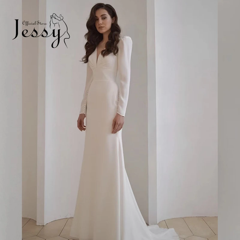 Elegant Wedding Dress Satin Surah With Mermaid Slim-line Ball Gown Strapless Sleeveless Bride Gown Back Backless Robes De Mariée
Elegant Wedding Dress Satin Surah With Mermaid Slim-line Ball Gown Strapless Sleeveless Bride Gown Back Backless Robes De Mariée