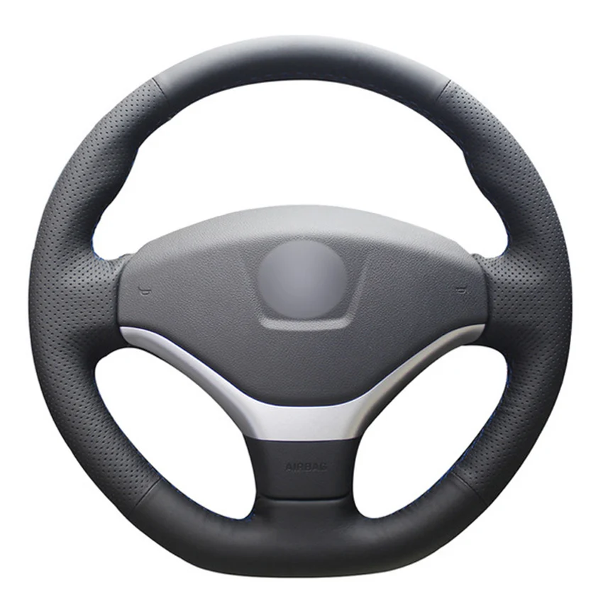 Black PU Faux Leather Hand-stitched Car Steering Wheel Cover for Peugeot 308 2012-2015 408 2013
Black PU Faux Leather Hand-stitched Car Steering Wheel Cover for Peugeot 308 2012-2015 408 2013