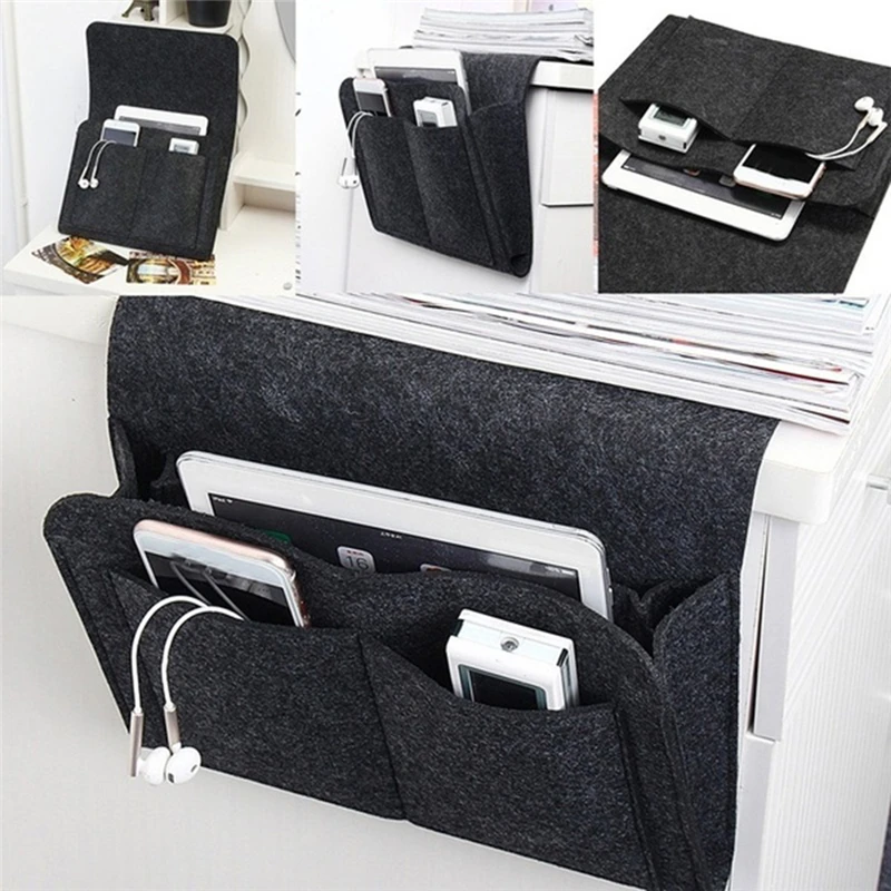 Felt Bedside Storage Bag Organizer Bed Desk Bag Sofa TV Remote Control Hanging Caddy Couch Storage Organizer Bed Holder Pockets
Felt Bedside Storage Bag Organizer Bed Desk Bag Sofa TV Remote Control Hanging Caddy Couch Storage Organizer Bed Holder Pockets