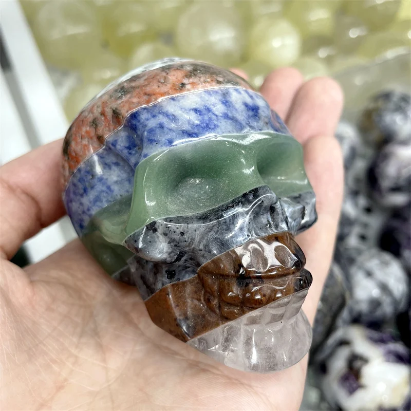 Natural Reiki Polishing Rock Quartz Yoga Energy For Chakra Healing Skull Figurines Collection Craft Gift Decoration
Natural Reiki Polishing Rock Quartz Yoga Energy For Chakra Healing Skull Figurines Collection Craft Gift Decoration