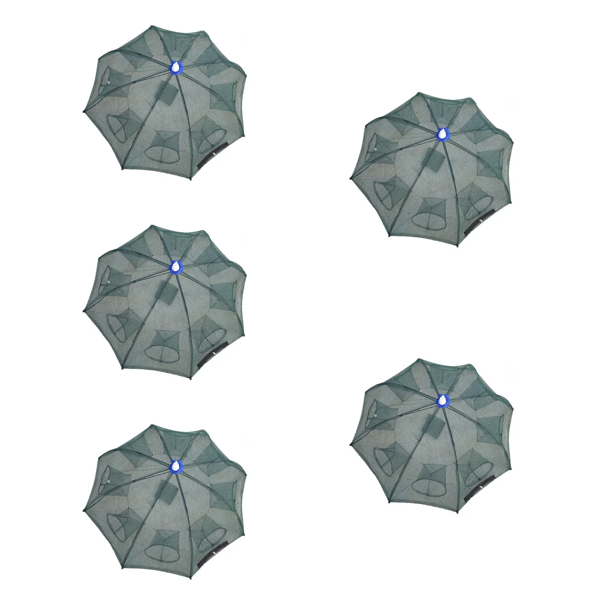 5pcs Fishing Bait Foldable Net Trap Cast Dip Cage Crayfish Lobster Shrimp Mesh Cage Fishing Nets Accessories ( 8 Entrance )
5pcs Fishing Bait Foldable Net Trap Cast Dip Cage Crayfish Lobster Shrimp Mesh Cage Fishing Nets Accessories ( 8 Entrance )