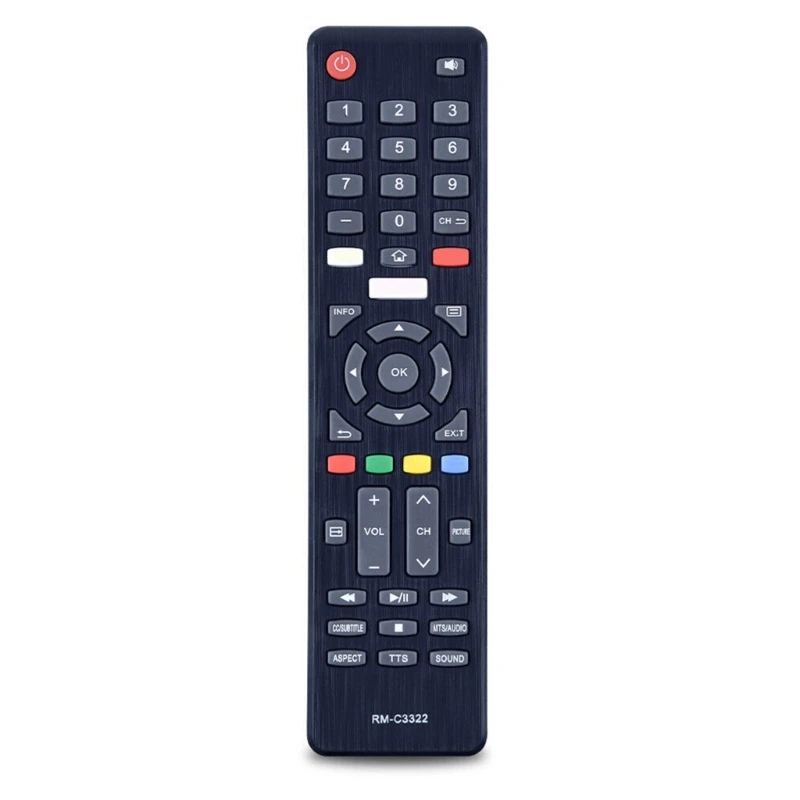 

Universal Remote Control for LCD RMC3322 LT65MA87 LT58MA887 55MA877 Television Remote Controllers Ergonomic Design Dropship