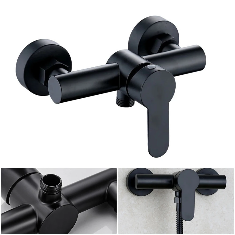 Mixer Valve Shower Faucet 1 X 304 Stainless Steel Black G1/2in Lifting Type Wall-Mounted For Most Shower Durable
Mixer Valve Shower Faucet 1 X 304 Stainless Steel Black G1/2in Lifting Type Wall-Mounted For Most Shower Durable