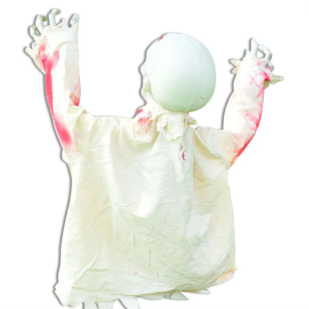 Украшение для сада на Хэллоуин, страшное украшение со звуковой активацией, украшение для улицы, двора, крыльца, белый цвет
Украшение для сада на Хэллоуин, страшное украшение со звуковой активацией, украшение для улицы, двора, крыльца, белый цвет