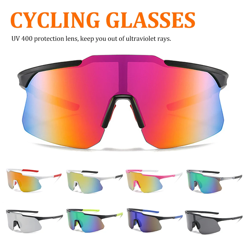 Cycling Sunglasses UV400 Protection Windproof Outdoor Sports Glasses Goggles Polarized Lens Eyewear For Men Women Riding Running
Cycling Sunglasses UV400 Protection Windproof Outdoor Sports Glasses Goggles Polarized Lens Eyewear For Men Women Riding Running