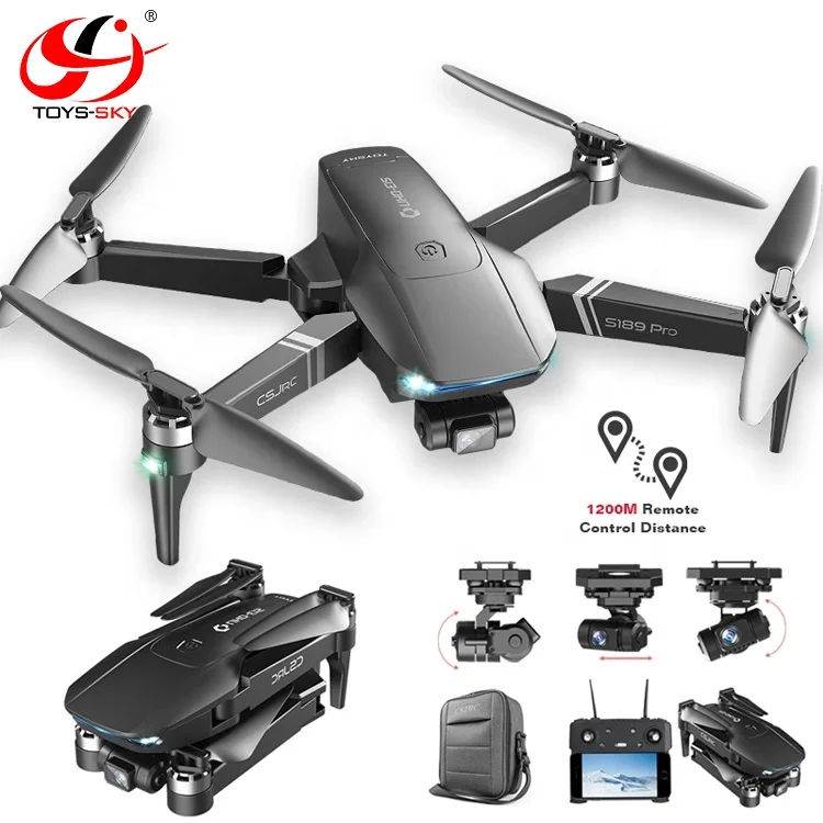 2022 Toysky S189 EIS GPS Drone 4K Camera 3-Axis Gimbal Professional Anti-Shake Photography Brushless Foldable Quadcopter Drone
2022 Toysky S189 EIS GPS Drone 4K Camera 3-Axis Gimbal Professional Anti-Shake Photography Brushless Foldable Quadcopter Drone
