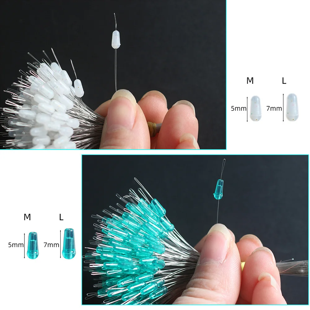 300pcs Silicone Line Stops Fishing Floats, Anti-Strand Stoppers Anti-Tangle Beads Fish Line Fishing Gear Connector Stopper
300pcs Silicone Line Stops Fishing Floats, Anti-Strand Stoppers Anti-Tangle Beads Fish Line Fishing Gear Connector Stopper