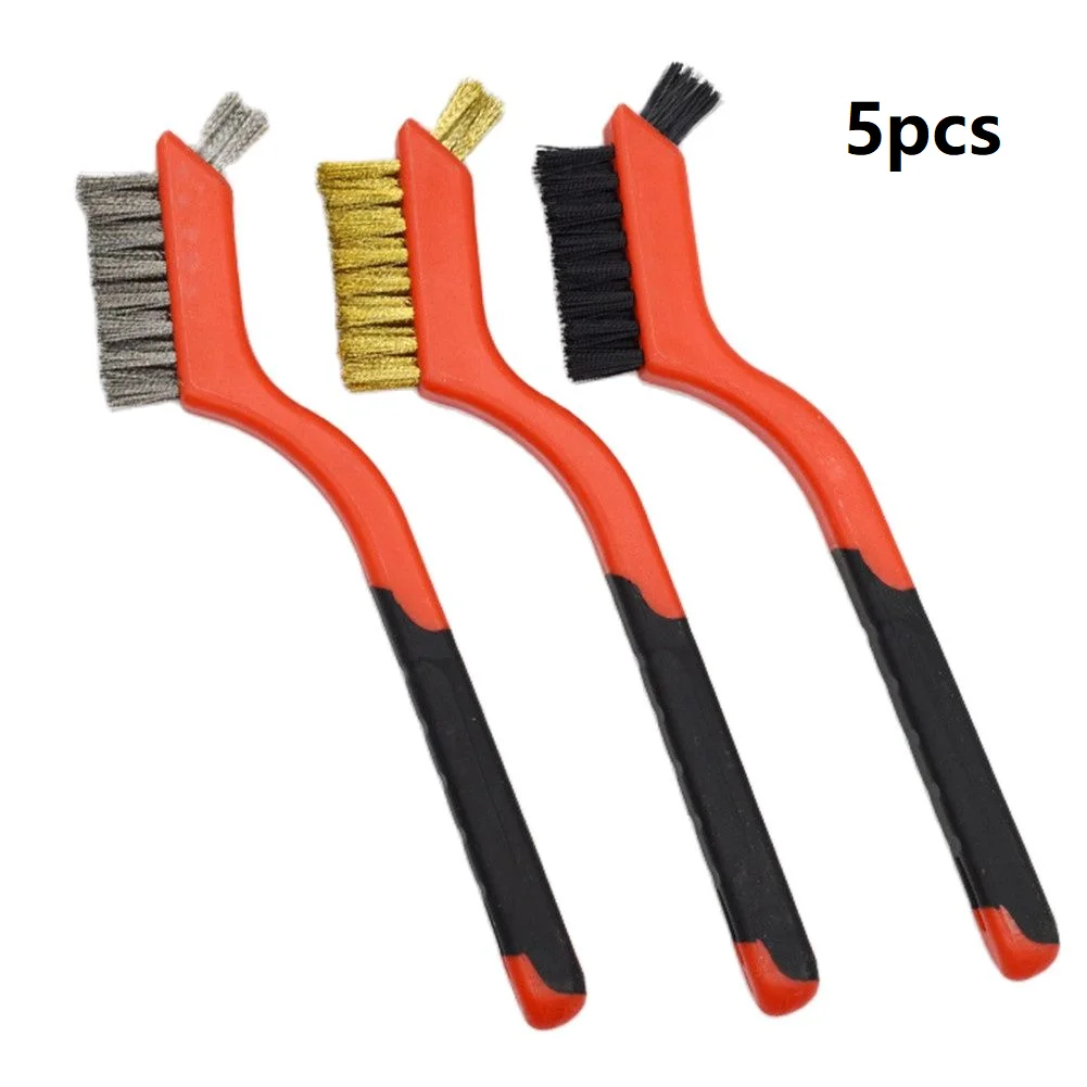 5pcs Mini Wire Brush Set Steel Brass Nylon Cleaning Polishing Detail Metal Rust Brush 7 Inches Cleaning Brush Hand Tools
5pcs Mini Wire Brush Set Steel Brass Nylon Cleaning Polishing Detail Metal Rust Brush 7 Inches Cleaning Brush Hand Tools
