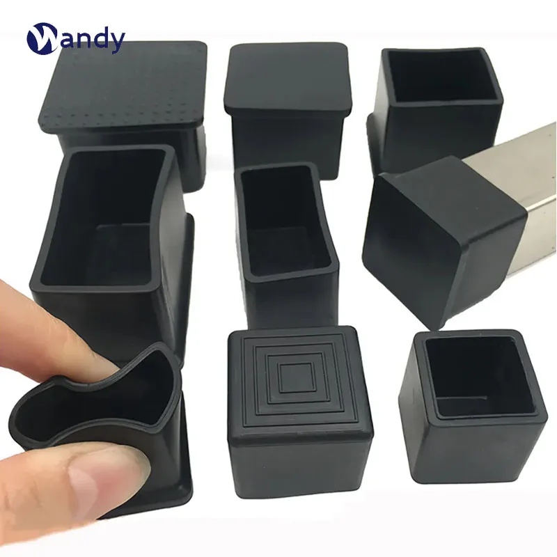 Square Rectangle Rubber Chair Leg Black Caps Table Feet Furniture Tube End Covers Tips Non-slip Floor Protector Pads Pipe Plugs
Square Rectangle Rubber Chair Leg Black Caps Table Feet Furniture Tube End Covers Tips Non-slip Floor Protector Pads Pipe Plugs