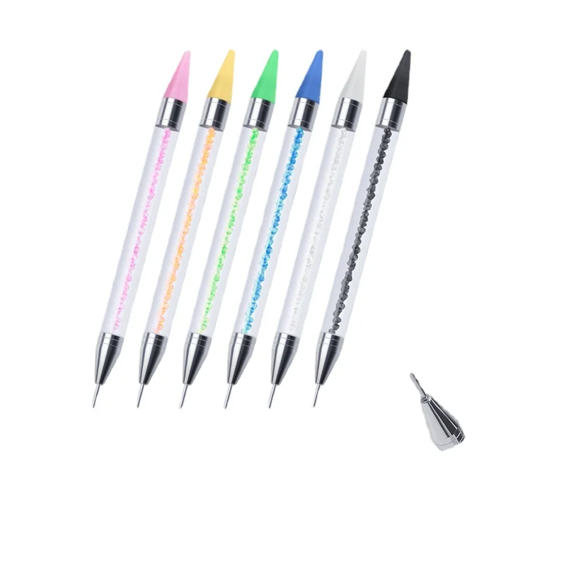 Nail Art Point Drill Crayons Double Head Crystal Nail Pens Point Drill Pen Wax Heads
Nail Art Point Drill Crayons Double Head Crystal Nail Pens Point Drill Pen Wax Heads